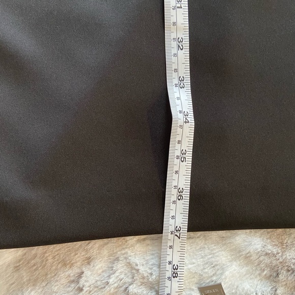 NWT Tommy Hilfiger black ruffle sleeved dress - Picture 13 of 14